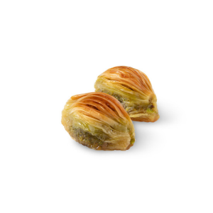 Karakoy Gulluoglu midye baklava with pistachio